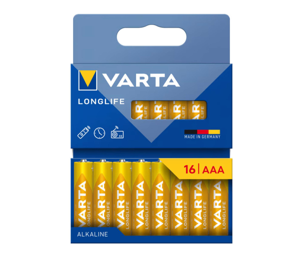 VARTA Longlife AAA (16 szt.) 4103101716 - 1456600 - zdjęcie
